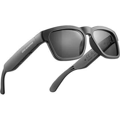 OhO sunshine Lentes de sol de audio con control de voz, volumen ajustable, Bluetooth 5.0 e impermeabilidad IP44 para deportes