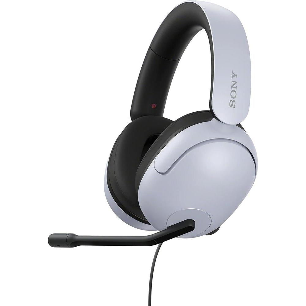 Sony INZONE H3, auriculares para juegos con micrófono, controles ergonómicos, diadema suave y almohadillas de nailon suave