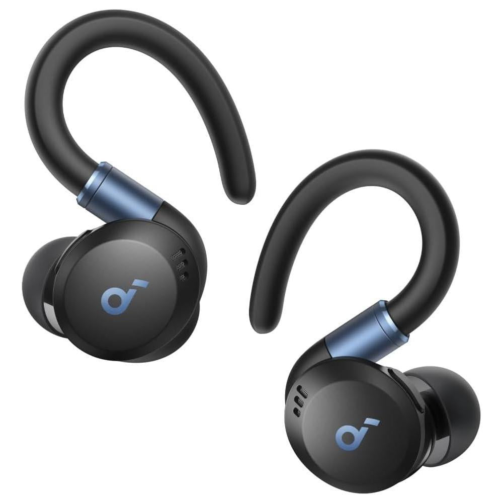 Soundcore Sport X20 Negro Anker Auriculares Inalámbricos Para Deportes Con Ganchos Ajustables Y Cancelación De Ruido