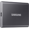 Samsung T7 Touch - Disco sólido externo, conexión USB 3.2, gris, compatible con PC, Mac, 2 TB, cifrado hardware