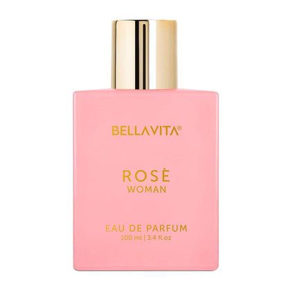 Rose Eau De Parfum para mujer, perfume floral oriental con notas de vainilla ámbar, grosella negra, rosa y jazmín