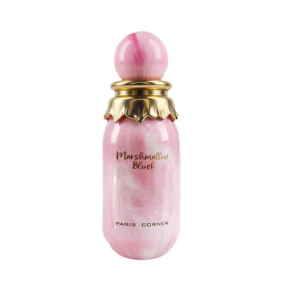 Rubor de Malvavisco de Paris Corner, Eau de Parfum para Mujer con Aroma Dulce y Cremoso, Ideal para Todo el Día