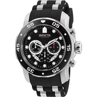 Reloj Cronógrafo De Hombre Invicta 6977 Con Correa De Poliuretano Negro Y Dial De Colección Pro Driver