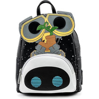 Loungefly POP Disney Pixar Wall-E Eve Earth Day, bolsa de hombro con correa doble para mujer, diseño multicolor vibrante