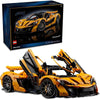 LEGO Technic McLaren P1 Hypercar, juego de construcción para adultos con motor V8 y caja de cambios de 7 velocidades