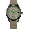 Citizen Eco-Drive Star Wars Yoda Judge me by my size do you Reloj IP Negro Cordura Luminoso Modelo BM6839-06W Negro Marrón Classic