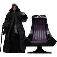 Figura coleccionable Emperor Palpatine & Throne de Star Wars The Black Series exclusiva de Amazon