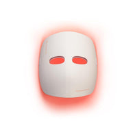Therabody TheraFace Mask Glo, máscara LED inalámbrica para cuidado de la piel con luz roja, azul e infrarroja y masaje relajante