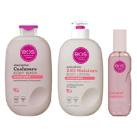 Conjunto de Cuidado Corporal eos: Gel de Ducha, Niebla Corporal y Loción con Aroma a Aguas de Coco