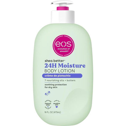Eos Loción Shea Better Pistacho Hidratante 24h Ligera Vegana 473ml