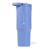 HydroJug Sport - Botella de agua de acero inoxidable con popote, aislamiento al vacío, a prueba de fugas, diseño ergonómico, reutilizable