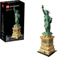 LEGO Architecture 21042 Set de Construcción Estatua de la Libertad - Recuerdo Coleccionable de Nueva York para Decoración Hogareña