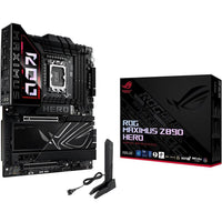 ASUS ROG Maximus Z890 Hero Placa base Intel Z890 LGA 1851, Intel avanzada lista para PC, 22+2+1+2 etapas, DDR5, WiFi 7, 3X PCIe 5.0 M.2