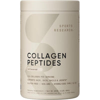 Péptidos de colágeno sin sabor, certificado Paleo sin OMGs ni gluten, fácil de mezclar para piel y articulaciones saludables