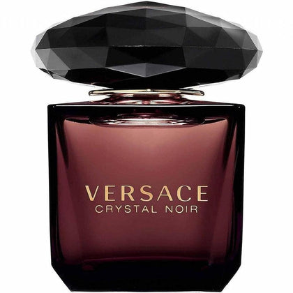 Versace Crystal Noir de Versace para mujer, espray EDT, fragancia elegante y sensual, ideal para uso casual