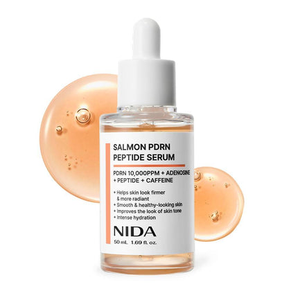 Nida Serum Facial Con Pdrn, Péptidos, Adenosina, Cafeína Para Hidratación Intensa 50ml