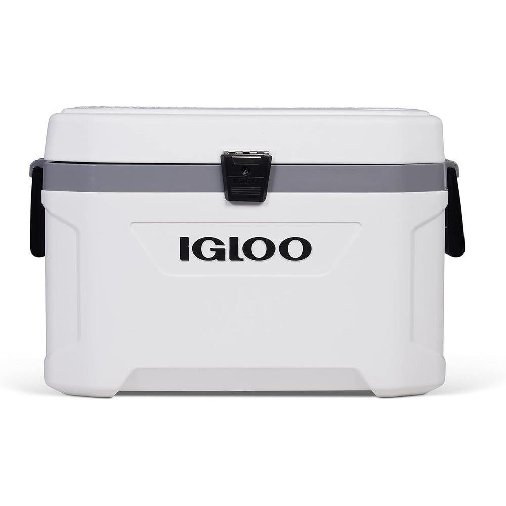 Hielera portátil y aislada para pesca, camping y navegación. Ideal para condiciones difíciles y exteriores