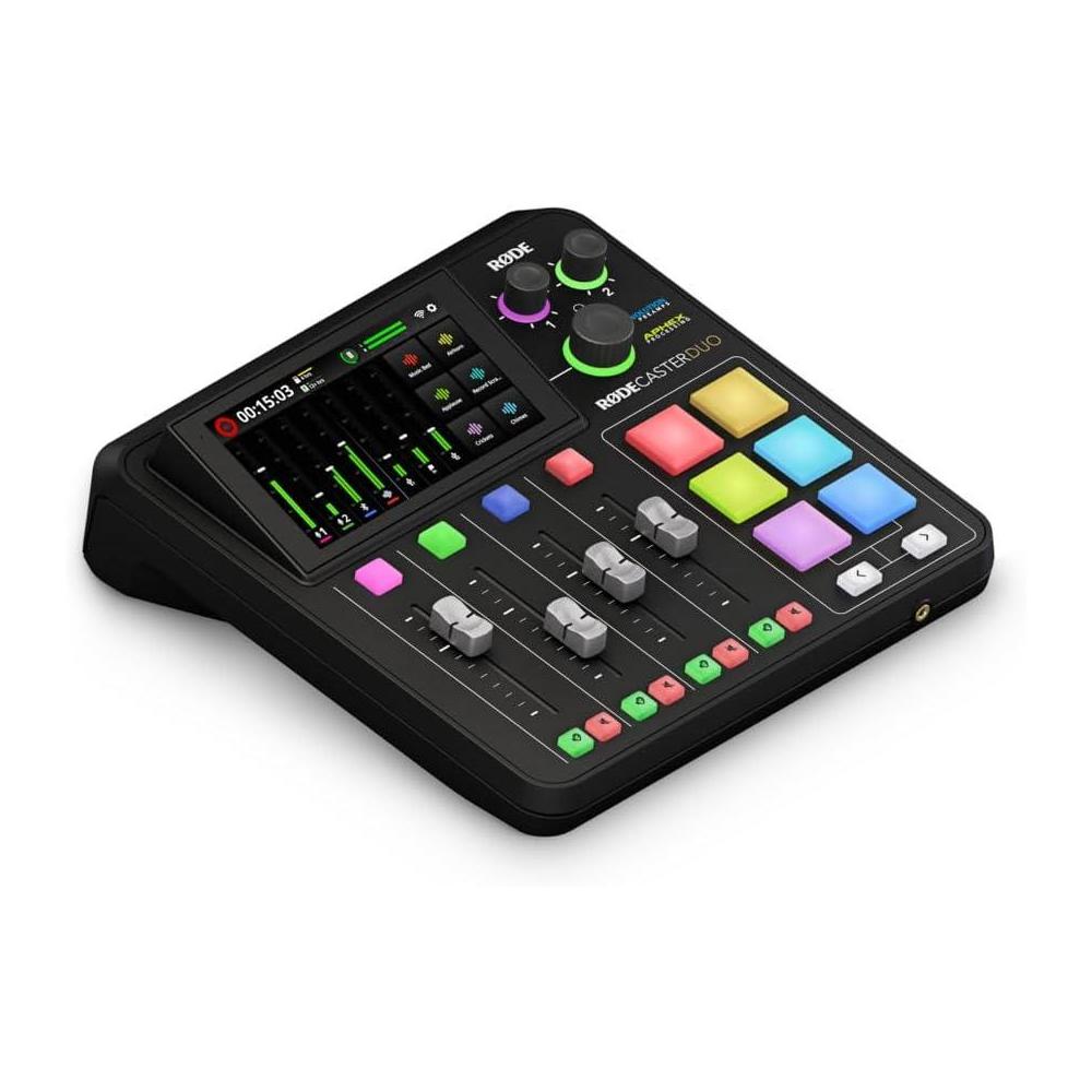 RØDECaster Duo de RØDE: Solución de producción todo en uno para podcasting, streaming, producción musical