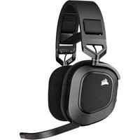 CORSAIR HS80 RGB Wireless Auriculares Gaming Multiplataforma con Sonido Inmersivo y Micrófono de Calidad