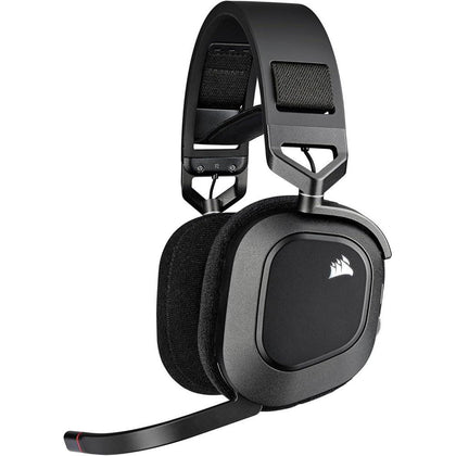 CORSAIR HS80 RGB Wireless Auriculares Gaming Multiplataforma con Sonido Inmersivo y Micrófono de Calidad