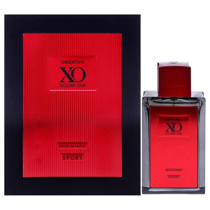 Orientica XO Xclusif Oud Sport Extrait para Unisex, fragancia con notas de naranja, especias y cedro