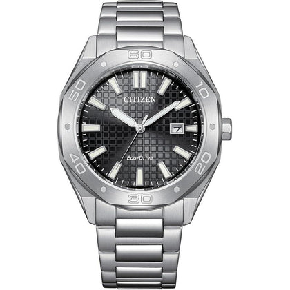 Reloj Citizen para Hombre con Tecnología Eco-Drive, Acero Inoxidable, 3 Manecillas, Fecha, Resistente al Agua