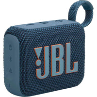 Altavoz Bluetooth portátil JBL Go 4, impermeable, sonido potente y batería de 7 horas, en parte con materiales reciclados, azul