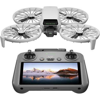 Drone DJI Flip con cámara 4K UHD, control remoto RC 2, cardán 3 ejes, transmisión de video de largo alcance