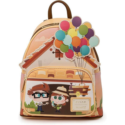 Loungefly Disney Pixar Up Bolsa de Hombro Mujer con Doble Correa y Bordado