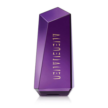 Mugler Alien Loción corporal perfumada con aroma floral a jazmín y ámbar, ideal para hidratar la piel de la mujer