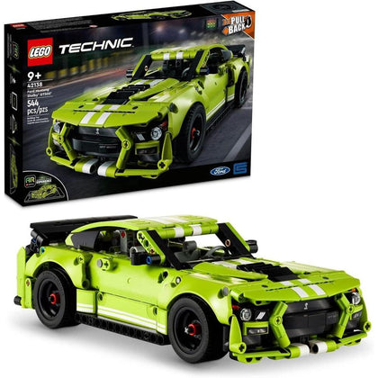 LEGO Technic Ford Mustang Shelby GT500, set de construcción de auto con aplicación AR para juego interactivo