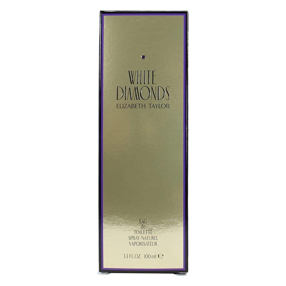 White Diamond Elizabeth Taylor Eau de Toilette juego de regalo, fragancia floral para mujeres de larga duración