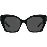 Gafas de sol Givenchy mariposa con lentes espejo grises, diseño elegante