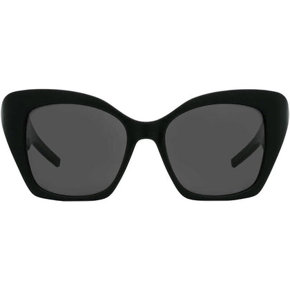 Gafas de sol Givenchy mariposa con lentes espejo grises, diseño elegante