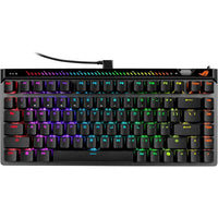 ASUS ROG Falchion Ace 75 HE Teclado para juegos con efecto analógico, interruptor magnético HFX V2 y sondeo de alta frecuencia