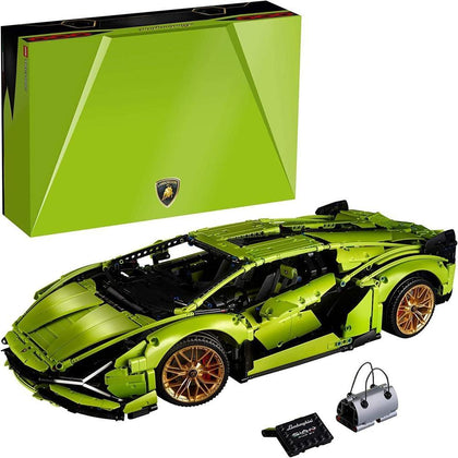 LEGO Technic Lamborghini Sián FKP 37 Juego de construcción clásico de súper automóvil