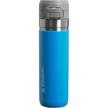Stanley Quick Flip GO, botella de agua de acero inoxidable a prueba de fugas, diseño plegable para viajes y deportes