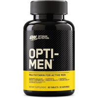 Optimum Nutrition Opti-Men, Vitaminas C, D, E, B12 y Zinc, apoyo inmunológico, multivitamínico diario, 90 unidades