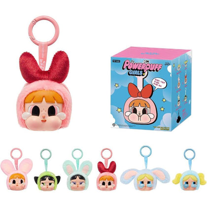 POP MART Crybaby × Powerpuff Girls Series con figuras de acción coleccionables en cajas ciegas de diseño aleatorio