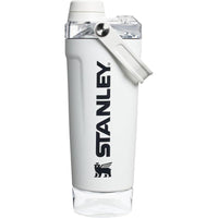 Stanley Activate - Botella agitadora acero inoxidable aislada, almacenamiento de base y tapa de flujo rápido