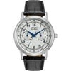 Reloj Citizen Eco-Drive Corso para hombre, clásico, con acero inoxidable y correa de cuero sintético, resistente al agua