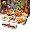 Tapete de Calentamiento para Alimentos de Silicona con 9 Modos de Temperatura y Temporizador de Apagado Automático