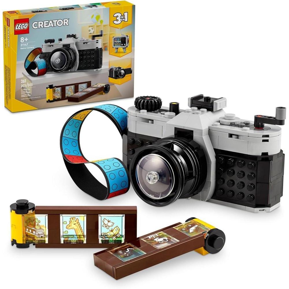 LEGO Creator 3 en 1: Cámara Retro, Video y TV