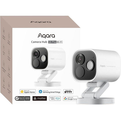 Aqara Cámara Hub G5 Pro 4MP WiFi de alta calidad con visión nocturna a color, soporte HomeKit Video Seguro, detección AI y Zigbee