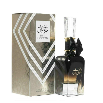 Ard al Zaafaran Trading Bint Hooran Eau De Parfum para mujer, fragancia portátil y elegante con notas frescas y afrutadas