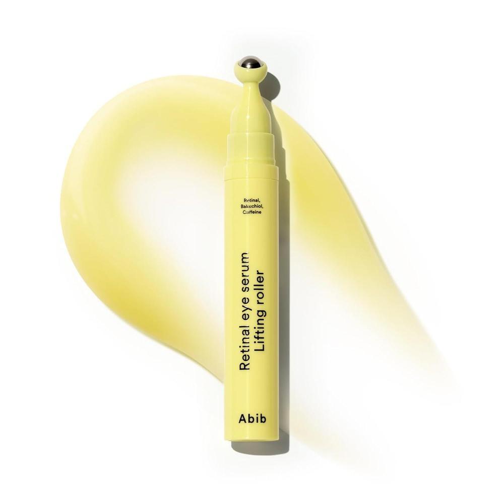 Suero Para Ojos Abib Con Retinal 15ml Cafeína Y Rodillo