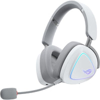 ASUS ROG Delta II Wireless Gaming Headset con batería 110 horas, micrófono desmontable y drivers recubiertos de titanio