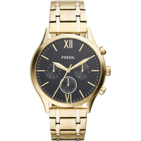 Fossil Fenmore BQ2366 reloj dorado de acero inoxidable multifunción, diseño moderno y sofisticado para mujer