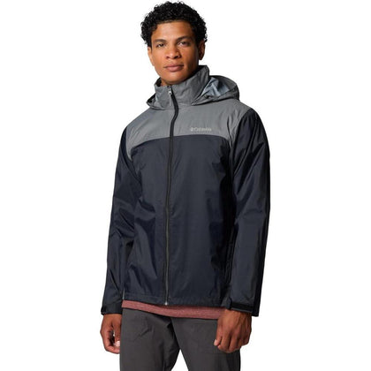 Chaqueta Impermeable Columbia Glennaker Lake II Hombre con Capucha Plegable y Diseño Duradero en Nailon 100%