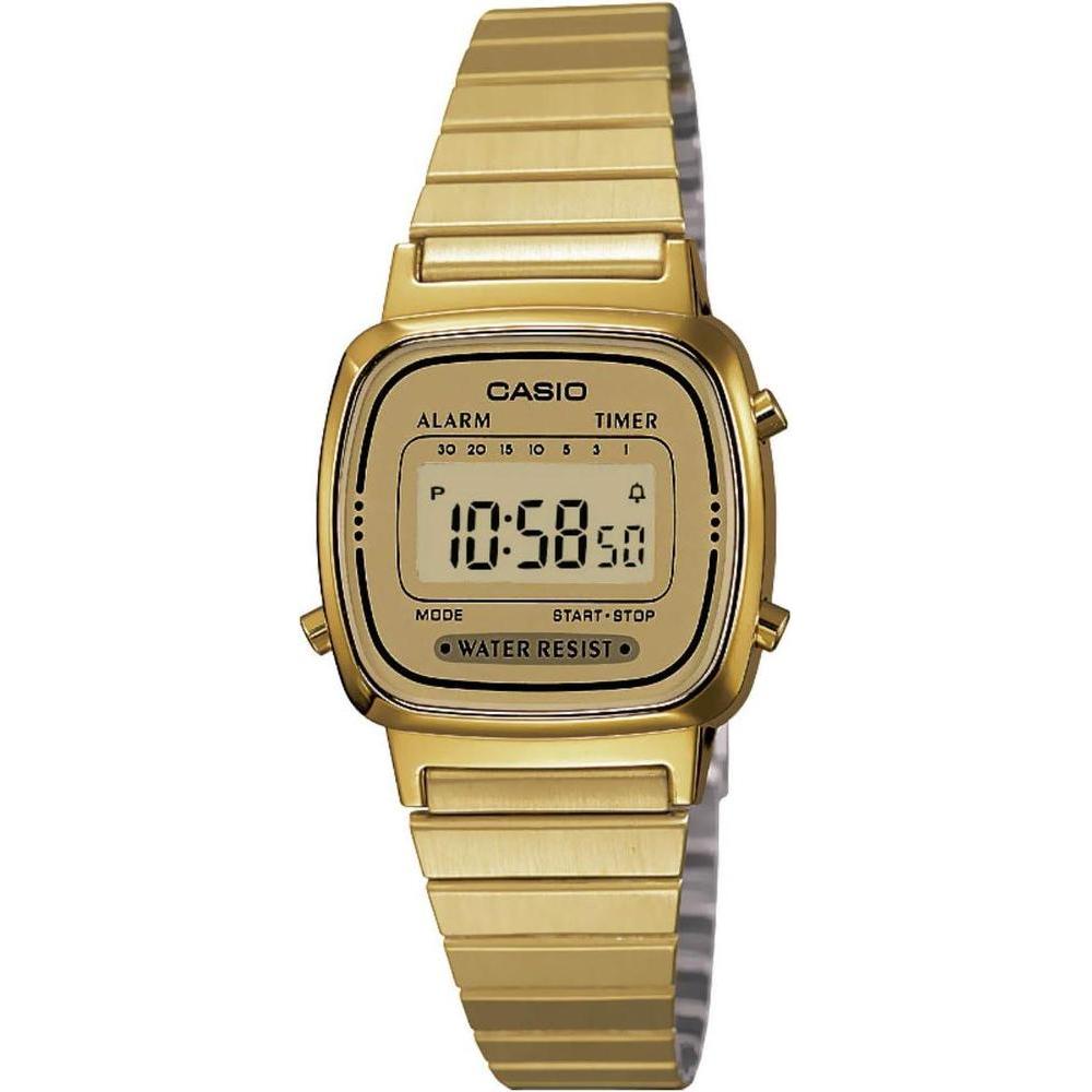 Casio MDV106, reloj analógico unisex resistente al agua, caja de acero inoxidable y correa de resina, incluye batería de 3 años